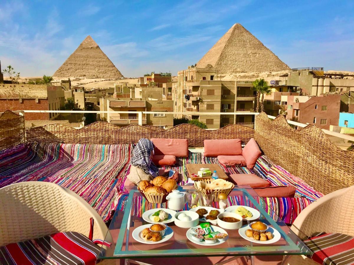 Carpet Alaadein Pyramids View Hotel Kafret el-Gabal Kültér fotó